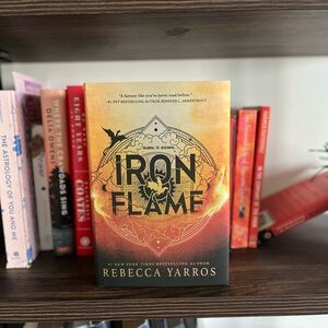 Iron Flame by Rebecca Yarros (Second book in Fourth Wing series)